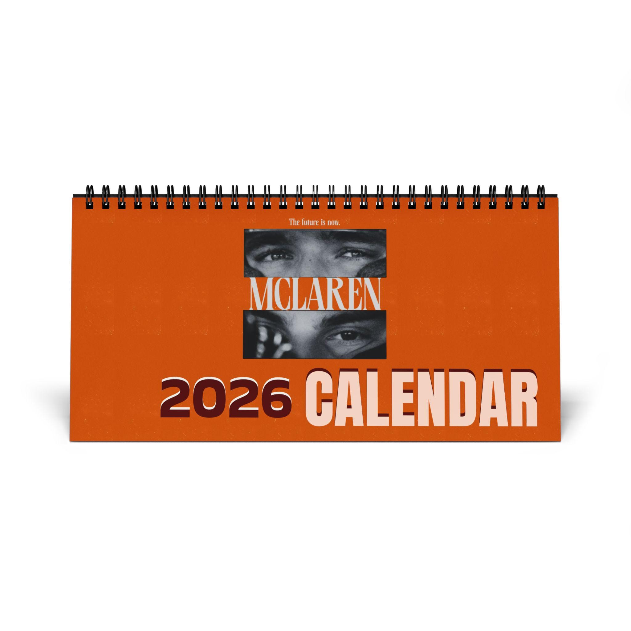 フォーミュラ1 2026 卓上カレンダー フェラーリ、マクラーレン