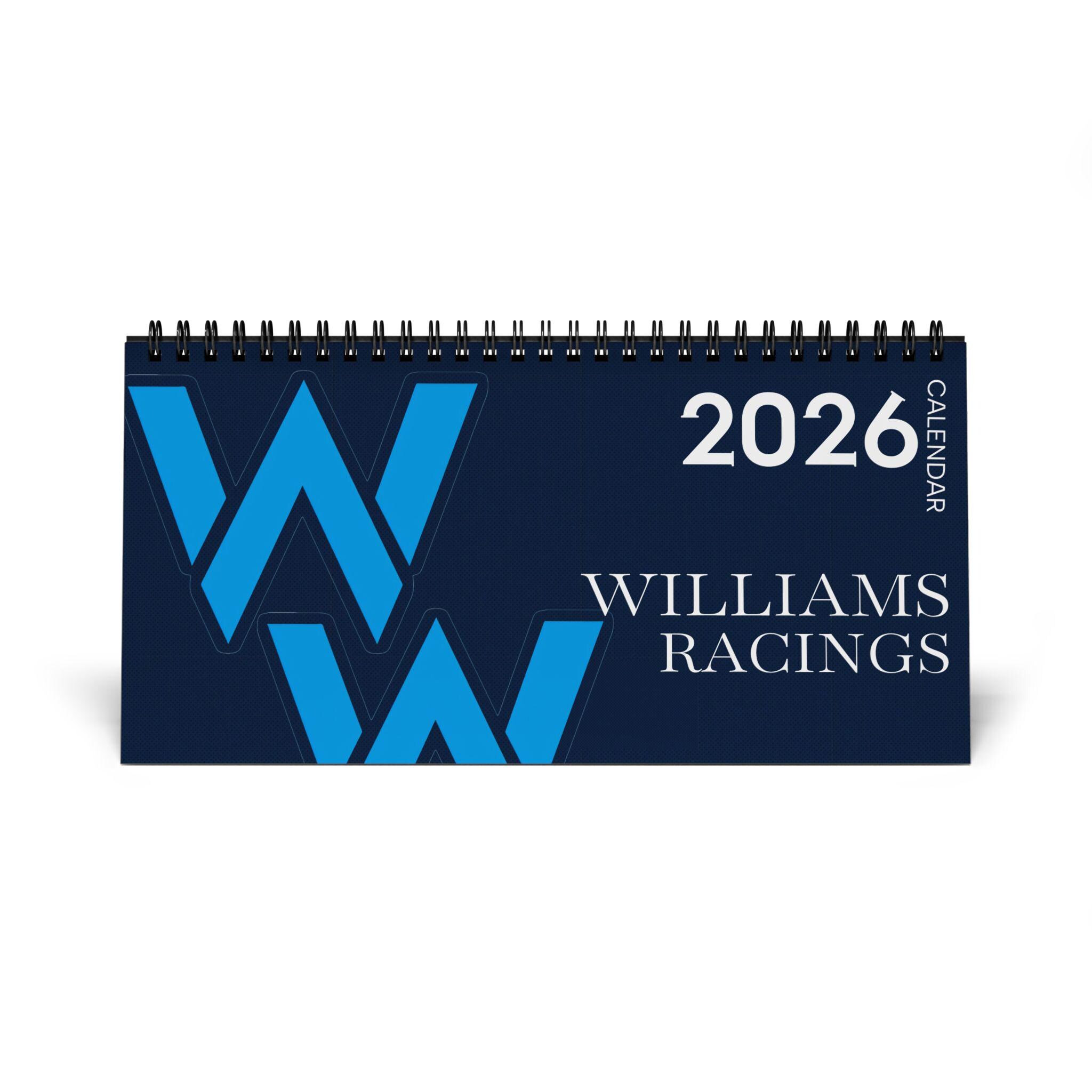 フォーミュラ1 2026 卓上カレンダー フェラーリ、マクラーレン