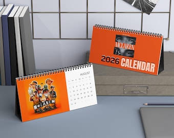 Formule 1 2026 bureaukalender Ferrari, McLaren, Williams Racing Team Sport cadeau