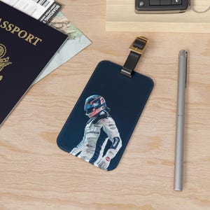Formula 1 Team Max Verstappen F1 Luggage Tag, Formula 1 Luggage Tag, Acrylic F1 Luggage Tag, Carlos Sainz Alex Albon F1 Williams Formula 1