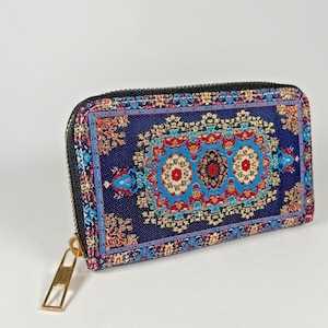 Monedero Monedero Monedero Bordado Orient Monedero Bolsa Bolsa