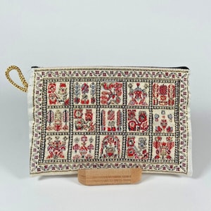 Kleine Geldbeutel, Boho Geldbeutel mit Teppichmustern gemacht, Damen Geldbeutel, Boho Geldbeutel, Geldbeutel Frauen, Handgemacht