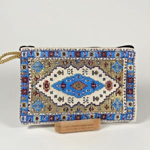 Portefeuille Porte-Monnaie Sac Brodé Orient Portefeuille Sac Pochette