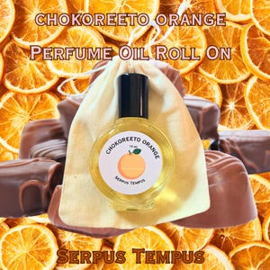 Chokoreeto Orange | Perfume Oil | 15ml *milk chocolate *orange fruit