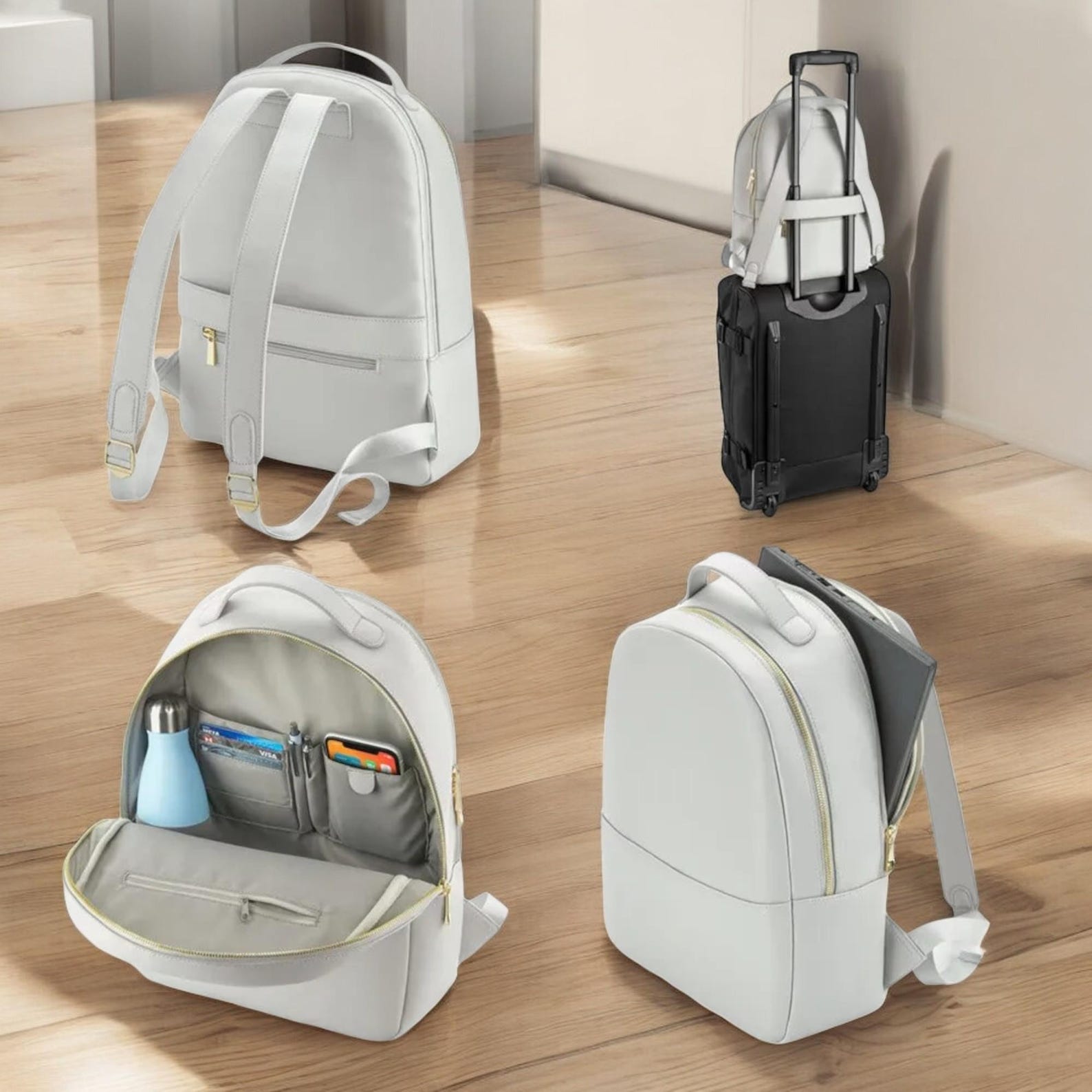 Custom Monogram Luxury Backpack - the Perfect Personalized Gift for ...