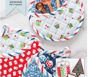 Potholder Parade Pattern by Melissa Mortenson for Riley Blake Designs