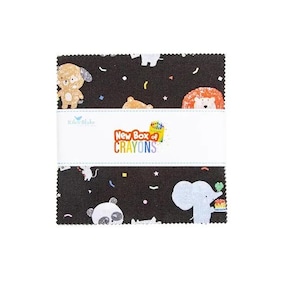 New Box of Crayons 5" Stacker by Riley Blake Designs - Crayola