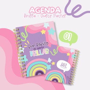 Agenda perpetua 2025-2026, Planner mensual y planner semanal. Agenda 2025-2026 lista para imprimir