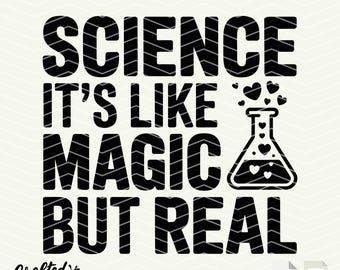Science Like Magic SVG PNG: Teacher Gift, Kids Shirt (Digital Download)