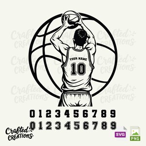 Personalized Basketball Player Svg, Basketball Svg, Basketball Team, Basketball Season, Basketball Sport Svg, Basketball Shirt, Cricut Files