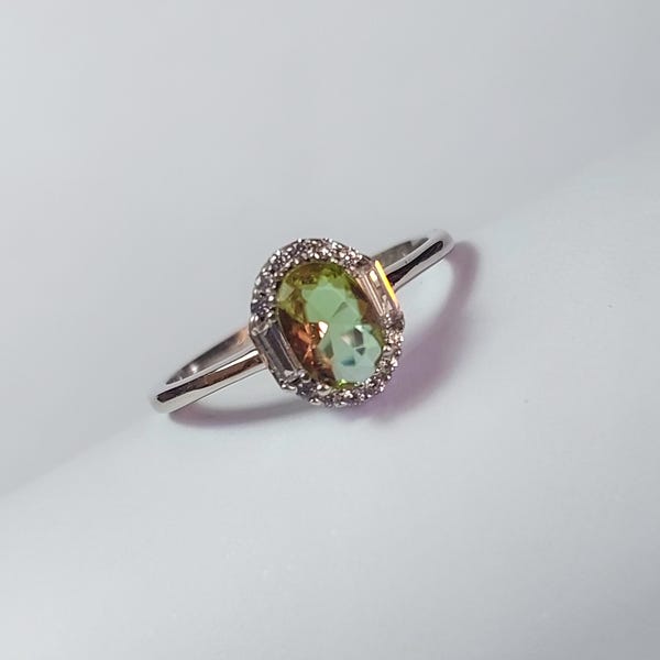 Zultanite Ring 925 Silver | Color Changing Natural Gemstone Ring | Gift for her