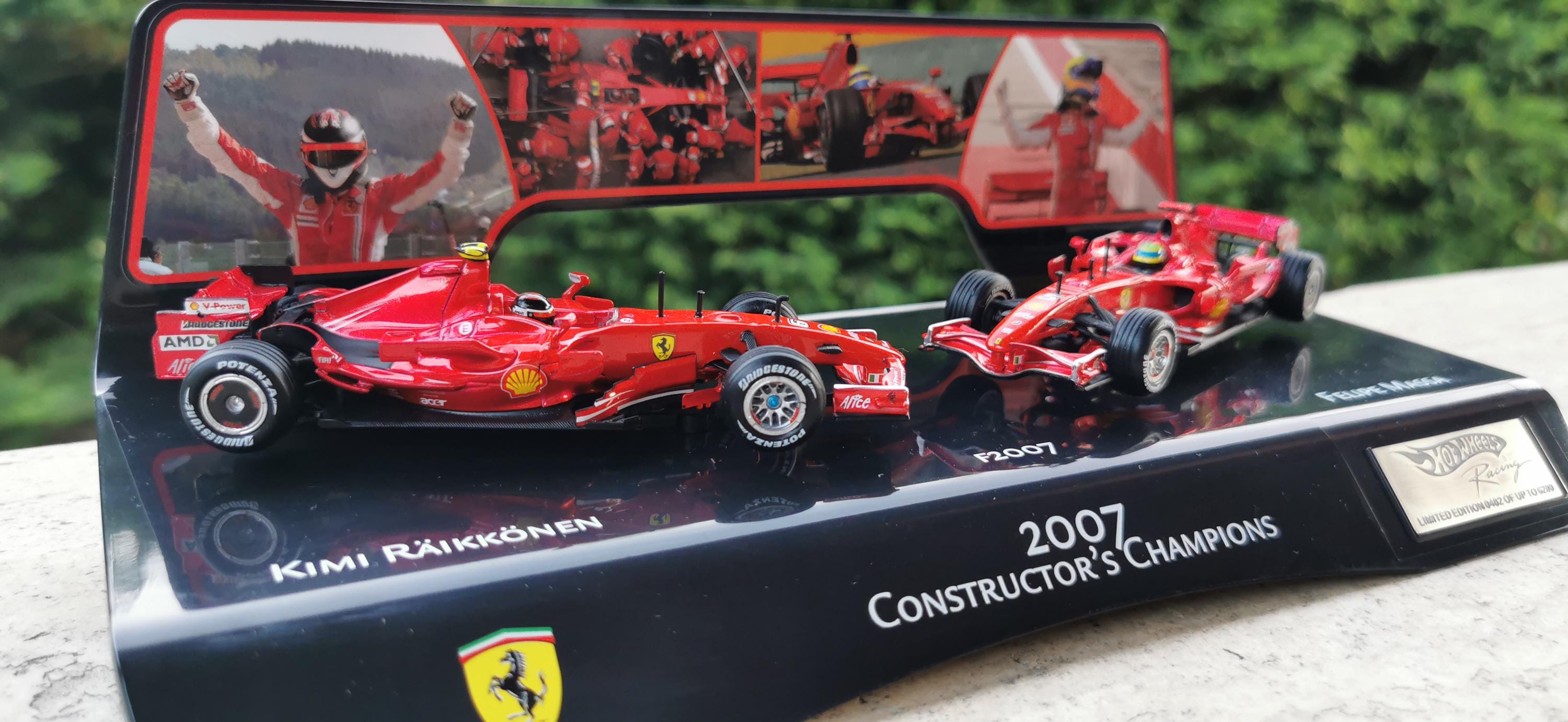 Hot Wheels Ferrari 0 F2007 F1 1:64 Räikkönen Kimi 1 Constructor's