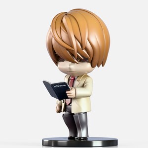 Light Yagami Death Note Fan Art 3D-Modell STL-Datei