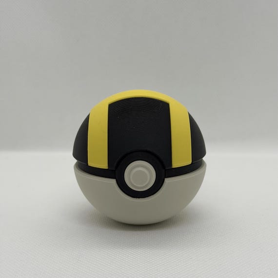 Ultraball Clicker 3D Druck – Pokémon Sammlerstück Fidget Toy Handgefertigt Schweiz
