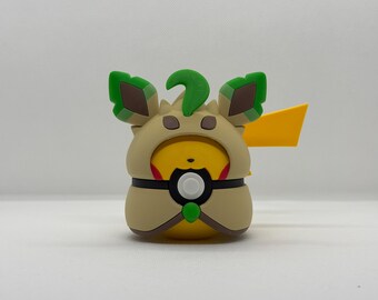 PikaPoncho Ball – 3D Printed Pokéball Clicker | Pikachu Poncho Series