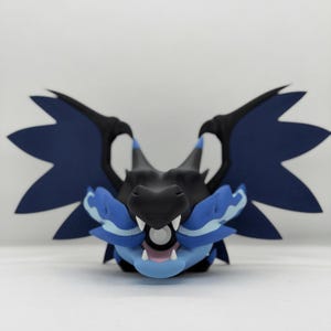 Mega Charizard X Pokeball Clicker 3D Druck – Pokémon Sammlerstück Handgefertigt Schweiz