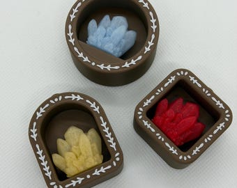 Mini Book Nook – 3D Printed Fidget Clicker | Floating Shelf Edition