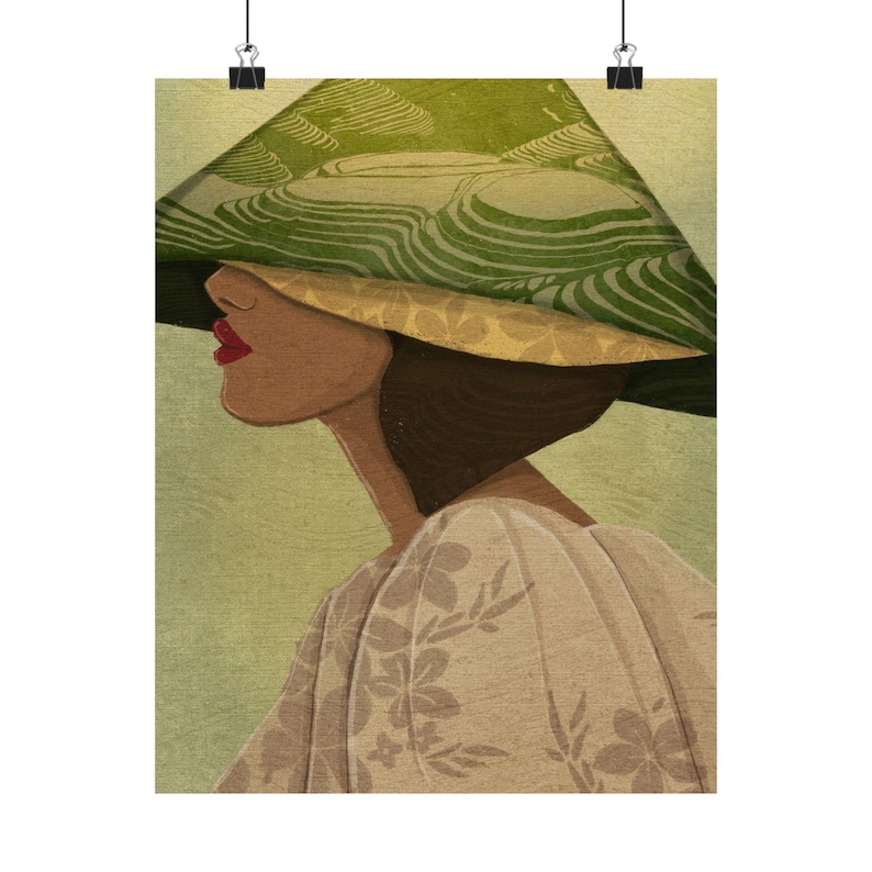 Philippines Rice Terraces Poster Satin Poster | Sampaguita Filipino Heritage Wall Art image 4