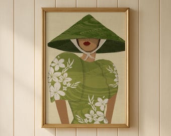 Philippines Poster Filipina Beuty, Rice Terraces And Sampaguita Art, Filipino Home Wall Art Satin Print, Filipino Culture And Heritage Decor