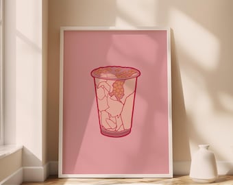 Taho | Filipino Food | Filipino Wall Decor | Filipino Wall Art | Digital Download | Philippines Art | Filipino Food | Kitchen Wall Decor