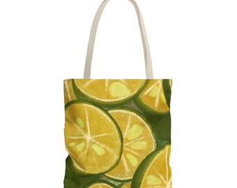 Calamansi Tote Bag, Philippines Cute Shopping Bag Gift for Filipino, Filipino Tote Bag, Fil-Am Market Bag, Philippine Fruit Shoulder Bag,