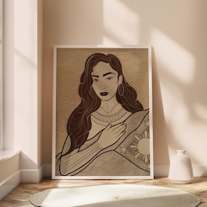 Modern Filipina Art, Philippine Flag, Philippines Tattoo, Tattoo Wall Art, Tagalog, Filipino, Philippines Sun, Filipino Home Art Decor