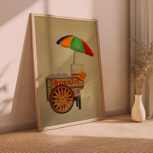 Brudny Lody Sorbety Koszyk Plakat Filipiny Wydrukuj Sztuka Ścienna Dekoracja Pinoy Dom Salon Kuchnia Sztuka Ilustracja Cyfrowe Pobieranie
