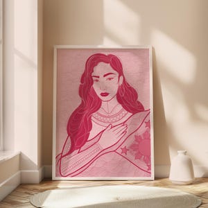 Modern Filipina Pink Art, Philippine Flag, Philippines Tattoo, Tattoo Wall Art, Tagalog, Filipino, Philippines Sun, Filipino Home Art Decor