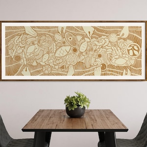 Filipino kamayan Feast, Pinoy Boodle fight Art, Filipino Home Art Printables, Salo Salo Pamilya Art Decor, Filipino Kitchen, Filipino Wall