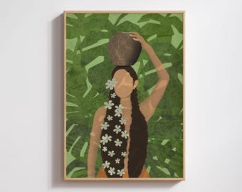 Affiche philippine déco murale, oeuvre d'art pour la maison et le salon, culture et patrimoine philippins, beauté philippine, cadeau pour ami de la famille Flipino