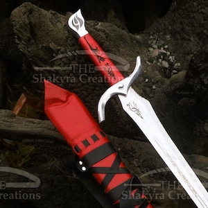 Custom Wheel of Time Large heron marked Sword With Scabbard, Viking Buster Sword, Medieval Norse Sword, best sword for gift,norce viking art