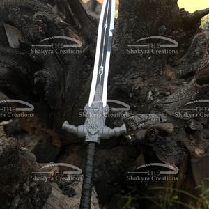 Custom Handmade Dark Souls Artorias Replica Sword - Artorias of the Abyss Sword - Gaming Blade with Sheath - Holy Moon light sword gift
