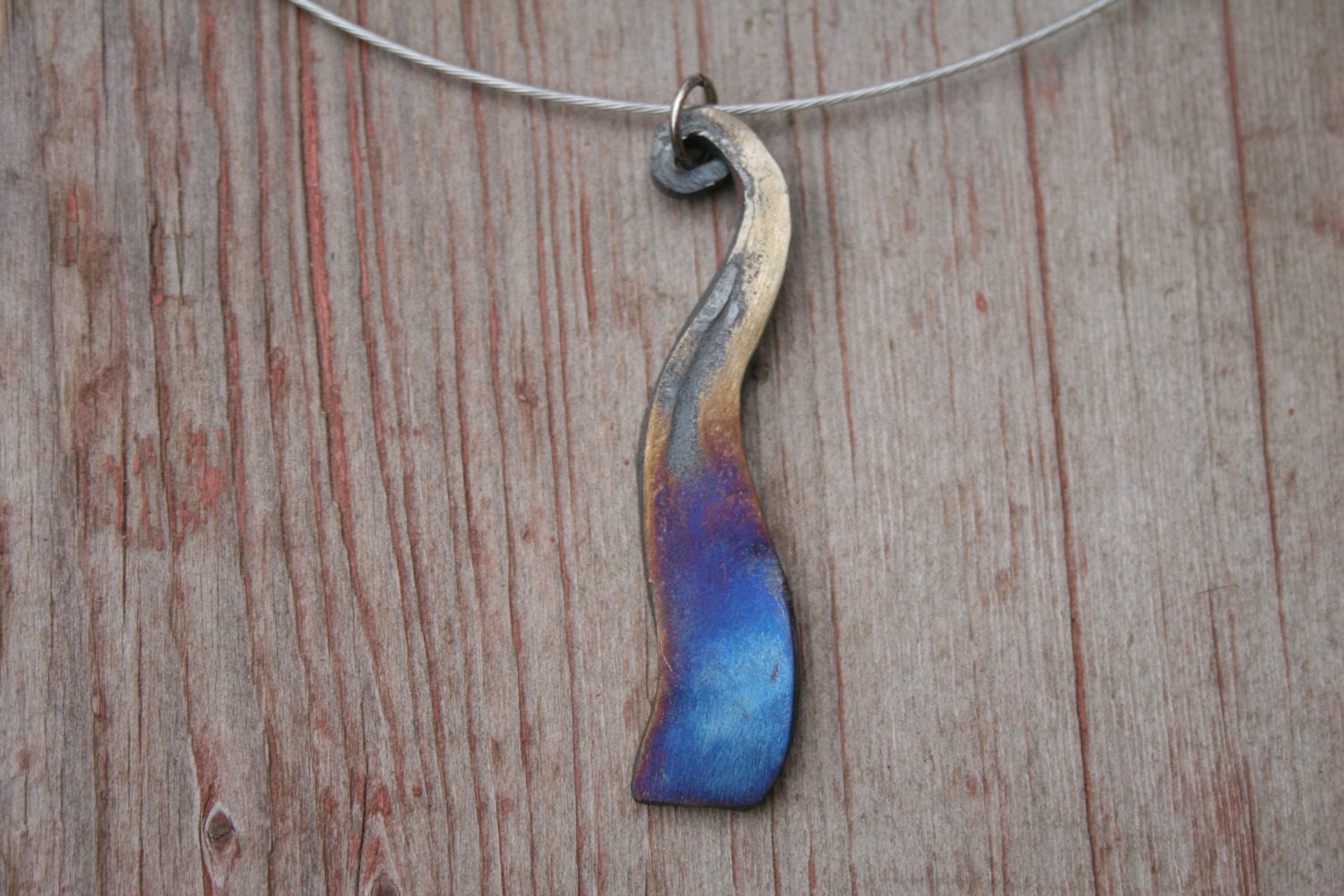 Blacksmith Jewelry Iron Necklace 11th Anniversary Etsy