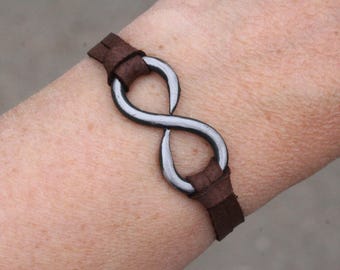 Iron Infinity Bracelet, Traditional 6th Anniversary Gift