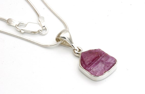 Raw sale ruby necklace