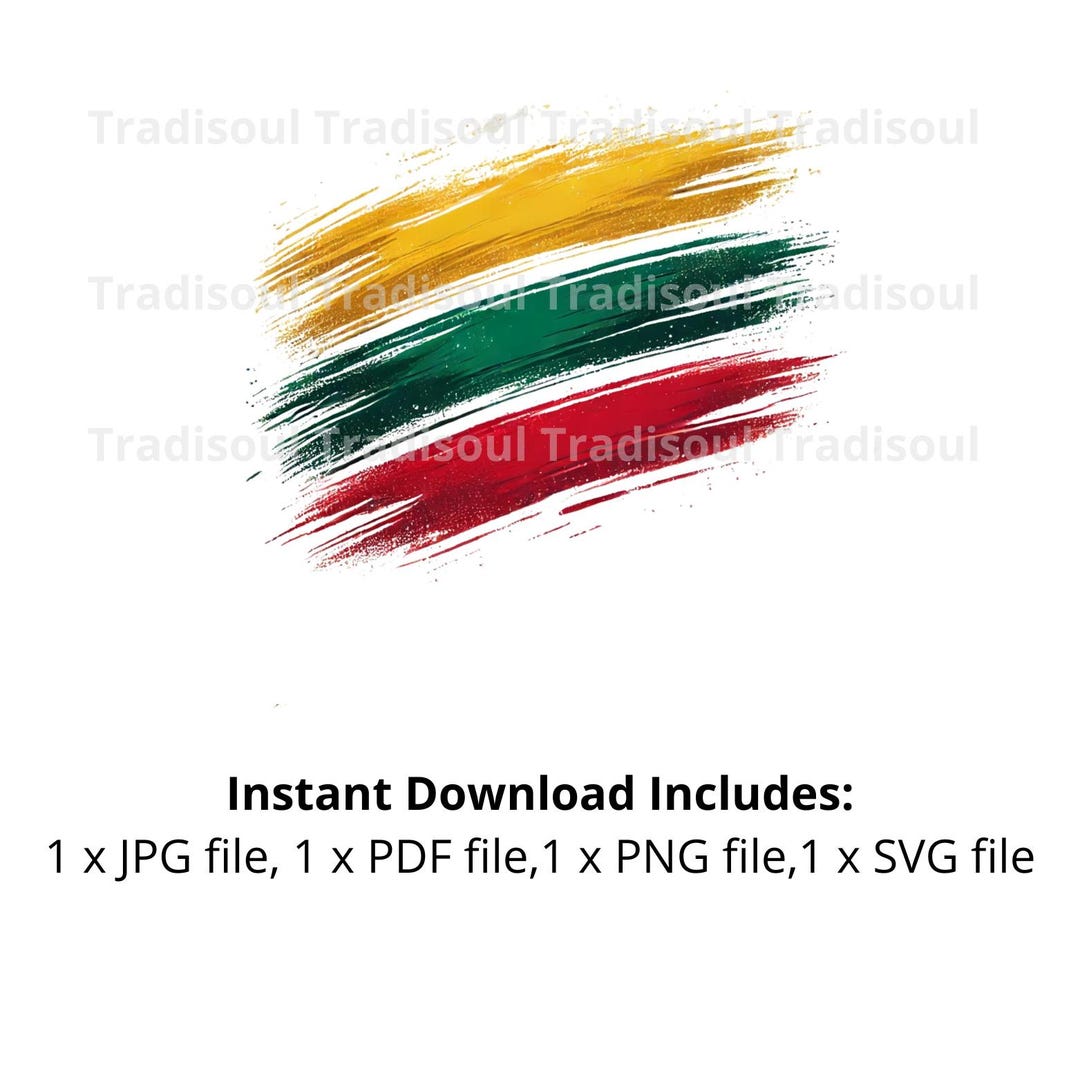 Lithuania Flag Watercolor Print Digital Download Abstract lithuania-flag-watercolor-print-digital-download-abstract