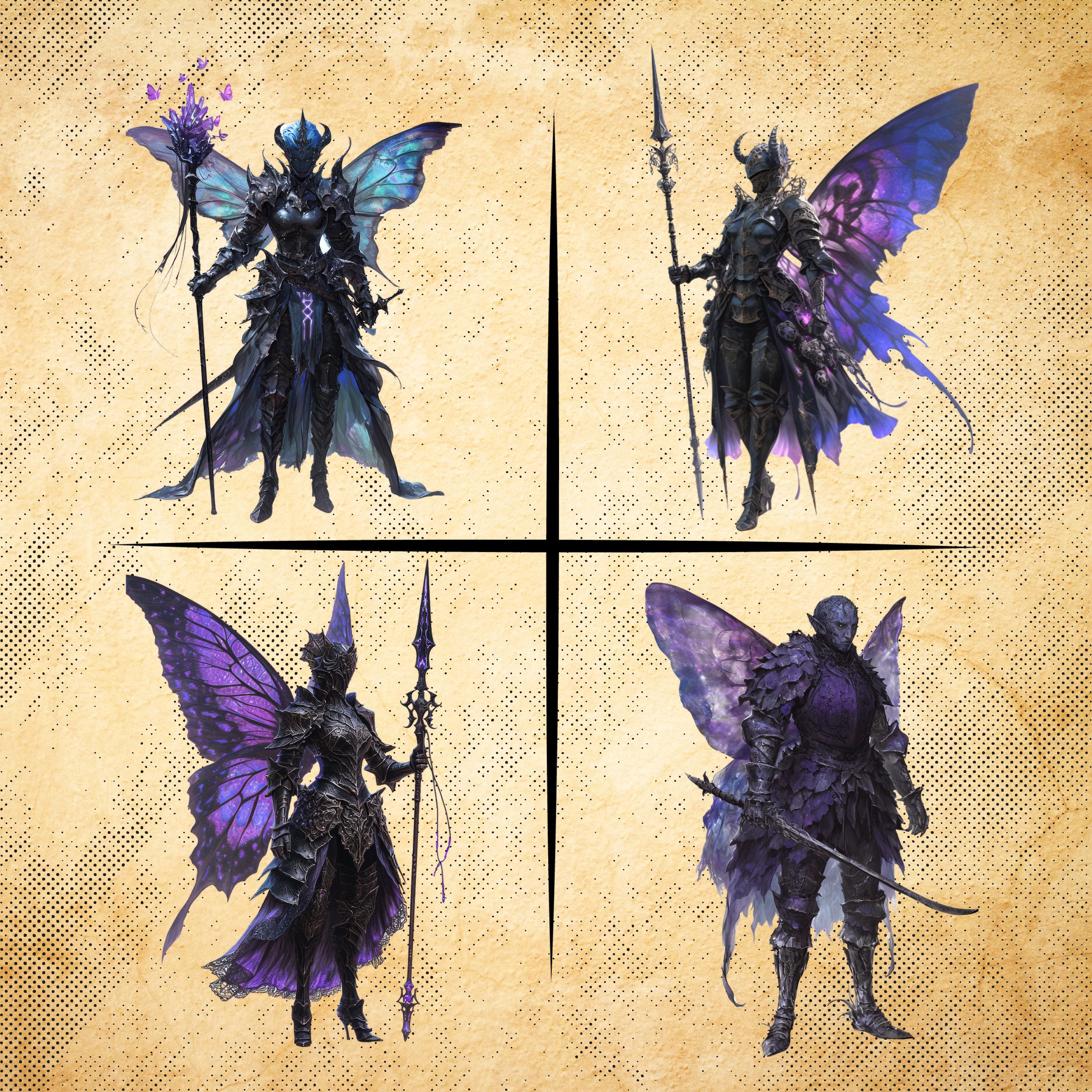 Night Fairy Warriors – 20 Enchanted Defenders of the Moonlit Realms ...