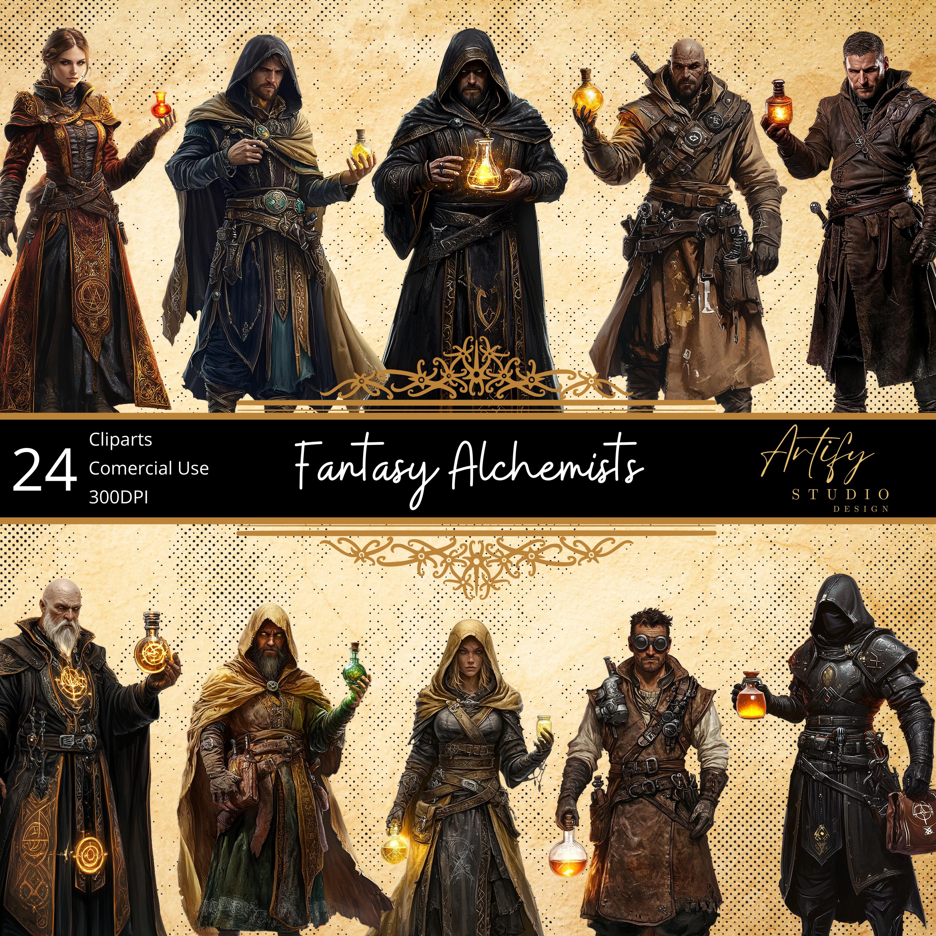 Fantasy Alchemists – Masters of Potions and Mystical Elixirs , RPG ...