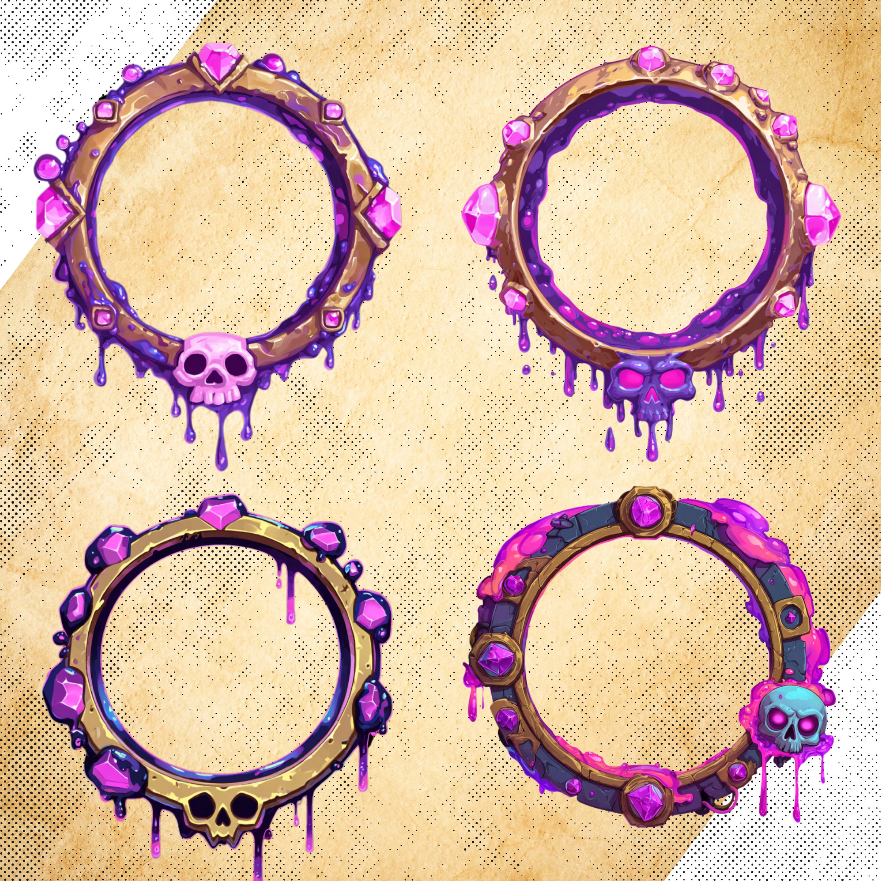 Element Token Frames – Digital Borders for Dnd or Any Fantasy Game ...