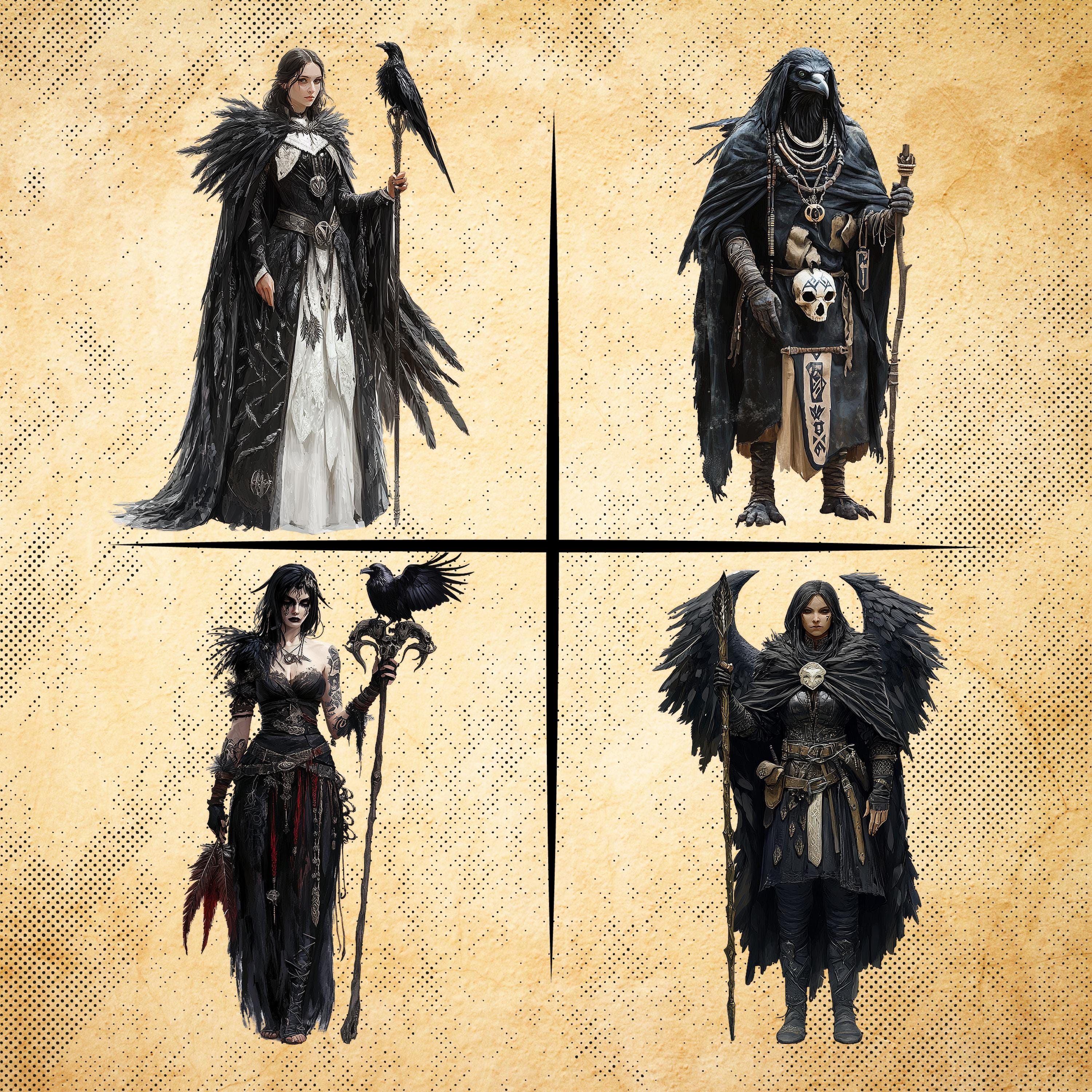 Raven Shamans – Mystics in Feathered Robes and Ritual Darkness ...