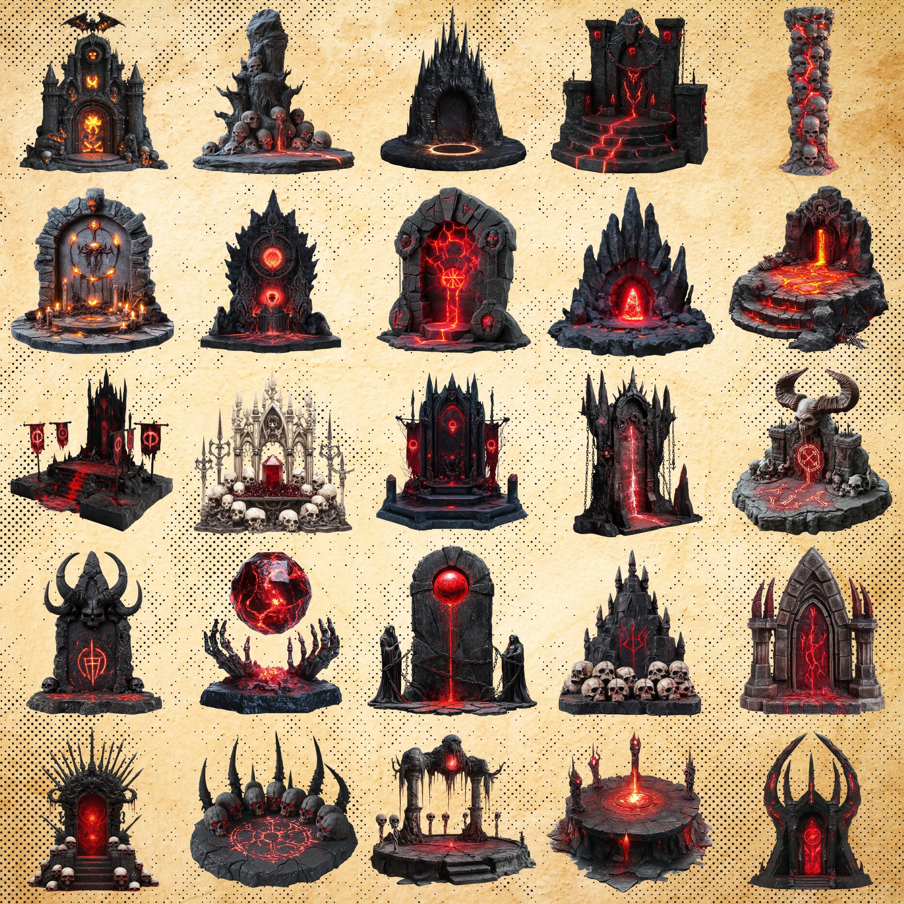 Evil Altars – Dark Rituals, Sacrificial Stones & Demonic Symbols ...