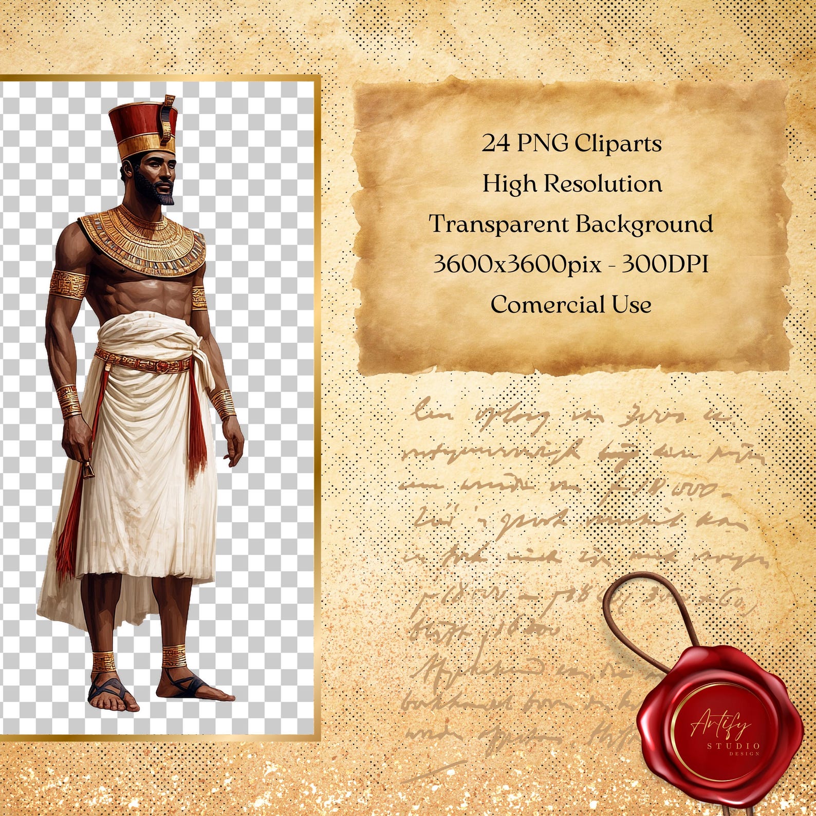 Egyptian Pharaohs – Rulers of Ancient Egypt , Historical Cliparts ...