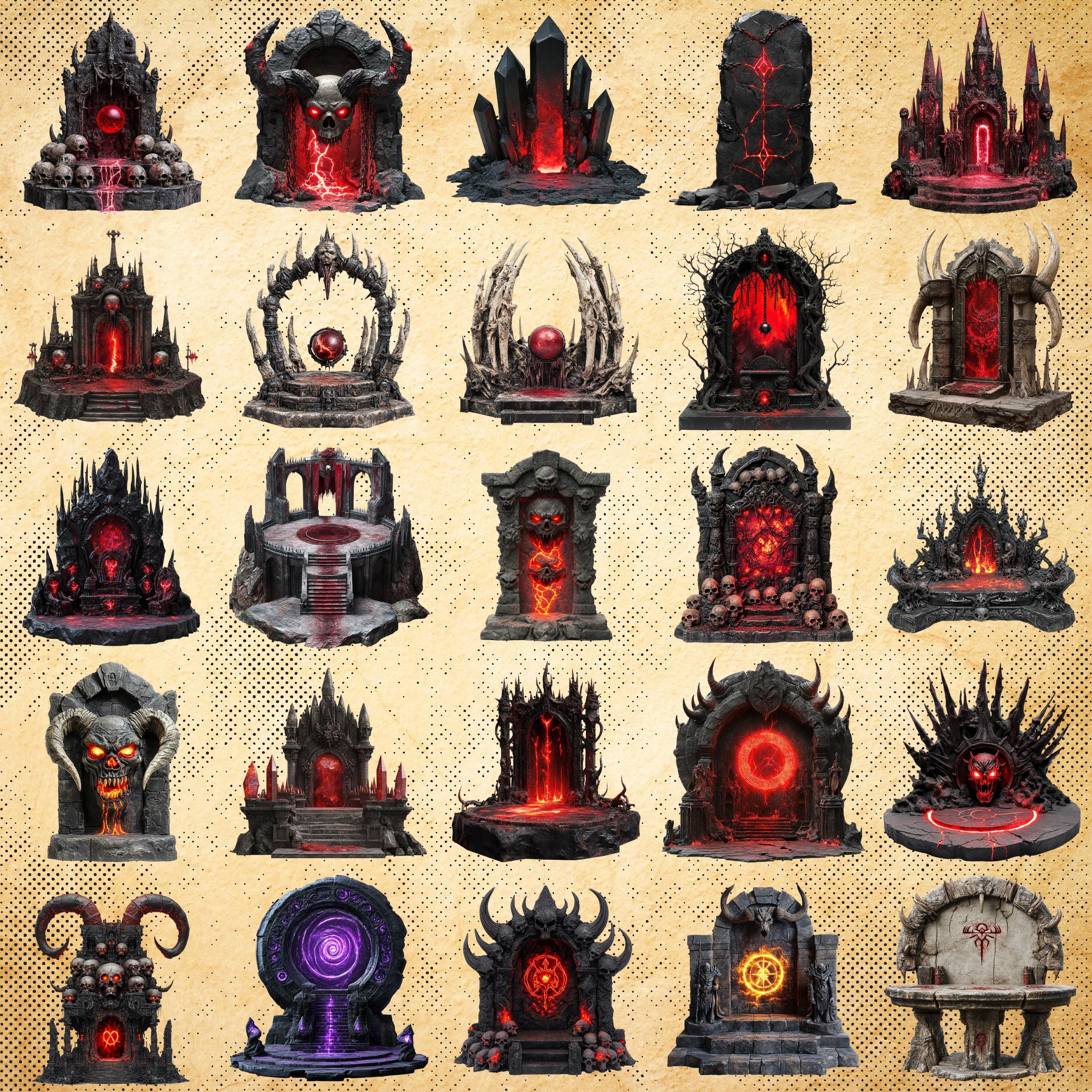 Evil Altars – Dark Rituals, Sacrificial Stones & Demonic Symbols ...