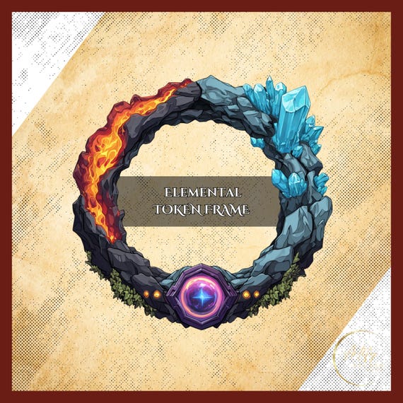 Fire Token Border Png