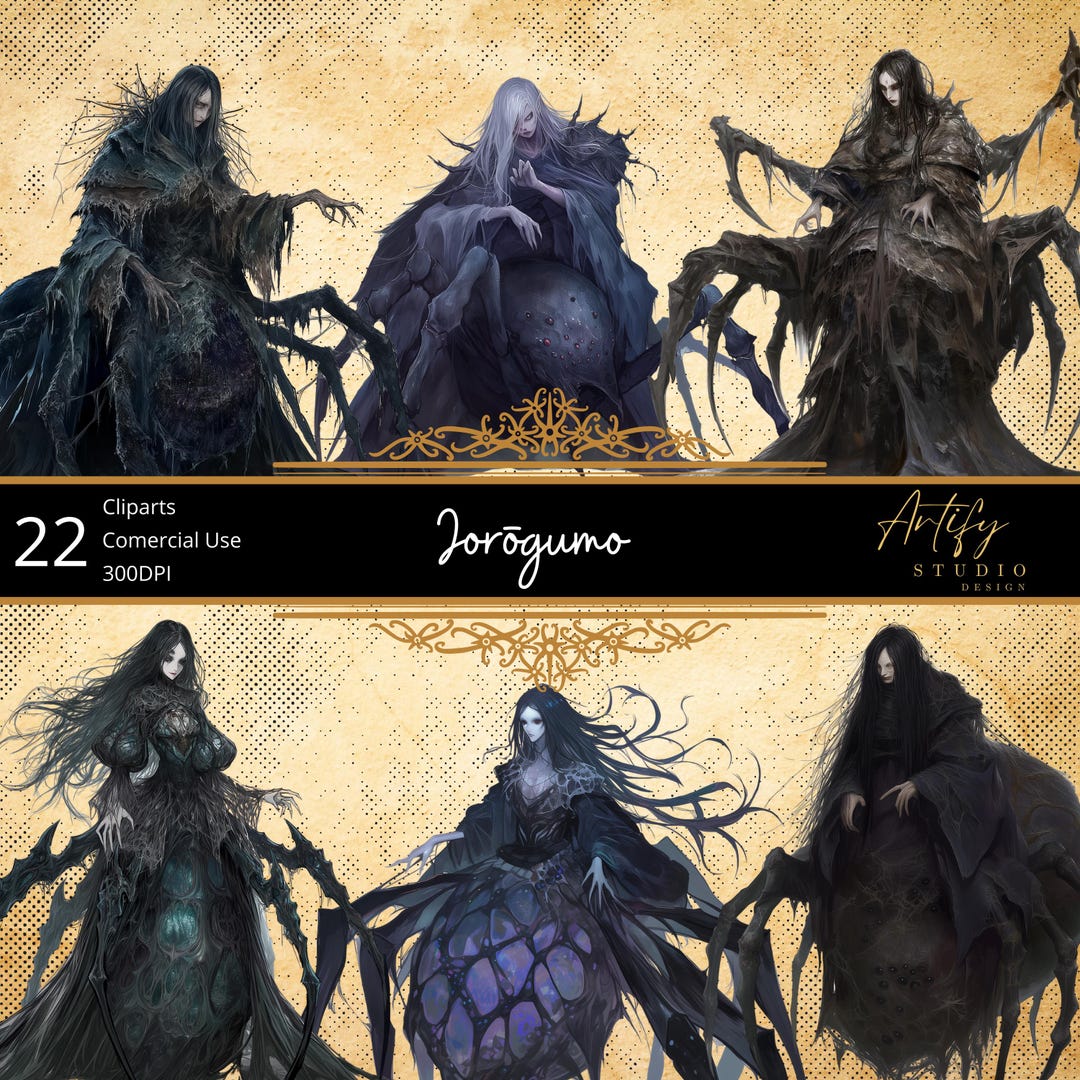 Spiderine Ritual Jorōgumo – Deadly Spider Spirits of Japanese Folklore , Fantasy ...