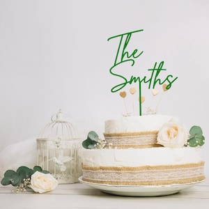Personalized Cake Topper, Wedding Cake Topper, Couple Cake Topper, Topper for Wedding, Wedding Decor, Acrylic Cake Topper, Wood Cake Topper