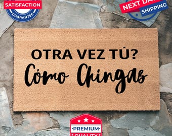 Spanish Doormat, Funny Doormat, Coir Doormat, Spanish Decor, Outdoor Decor, Home Decor, Housewarming Gift, Front Door Mat, Unique Gift