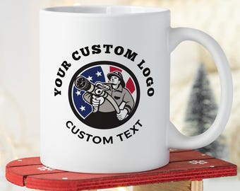 Your Custom Logo Mug, Company Mug, New Business Gift, Business Coffee Mug, Custom Coffee Mug, Corporate Gifts, Custom Photo Mug, Logo Mug