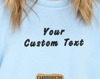 Moletom bordado, Moletom personalizado, Moletom com capuz personalizado, Moletom unissex personalizado, Moletom minimalista com seu texto, Moletom monocromático