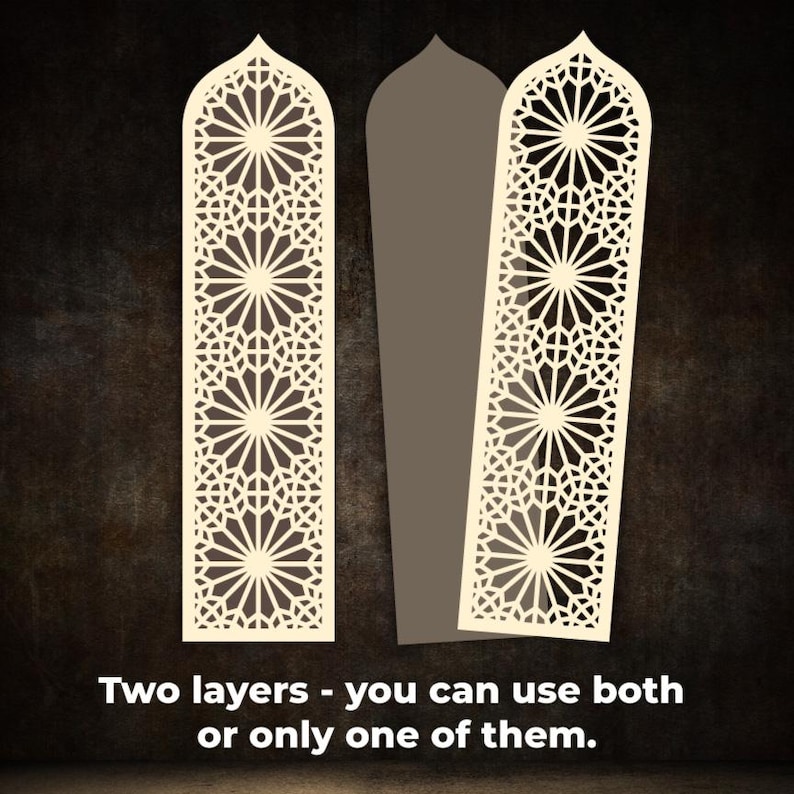 Arabic Bookmark SVG, Islamic Bookmark Bundle, Laser Cut Ramadan Kareem ...